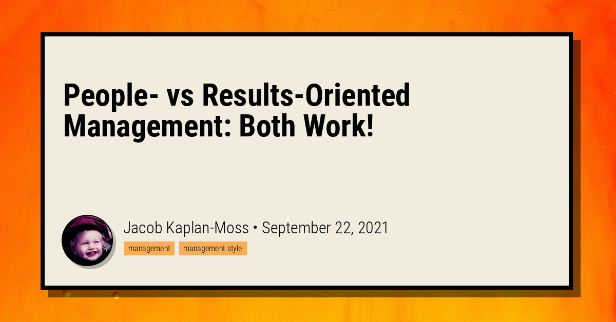 What Is Mean By Results Oriented